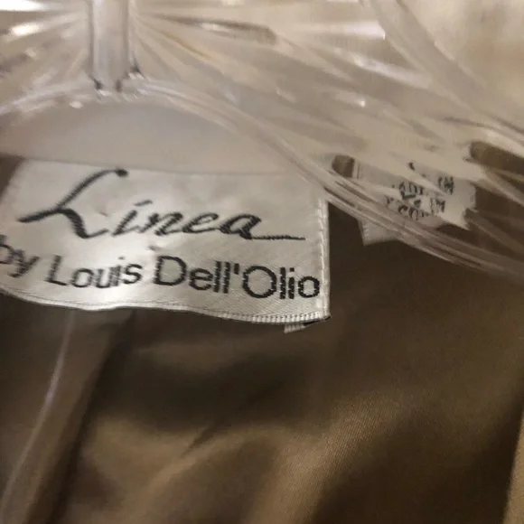 COPY - VINTAGE Linea by Louis Dell'Olio Trench Coat Women's L Tan Beige Brown - Picture 15 of 15